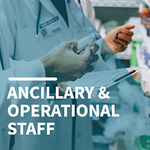 Ancillary and operational staff