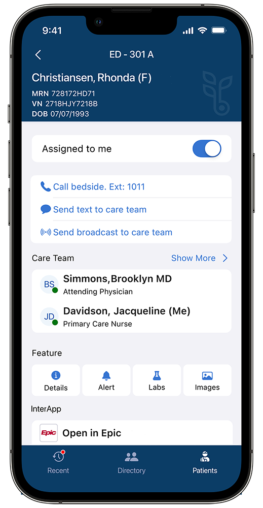 Banyan Patients Screenshot